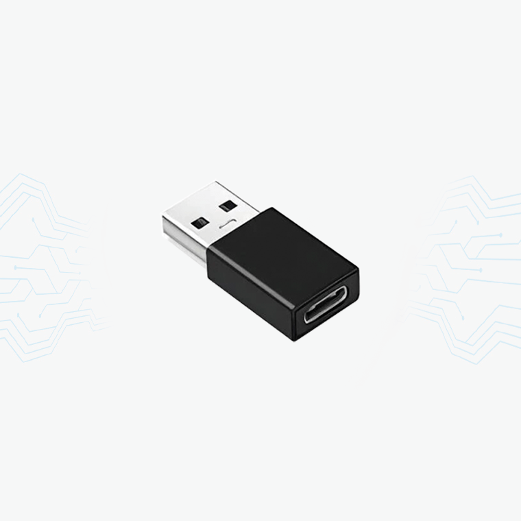 ADAPTADOR TIPO C HEMBRA A USB MACHO TYPE-C