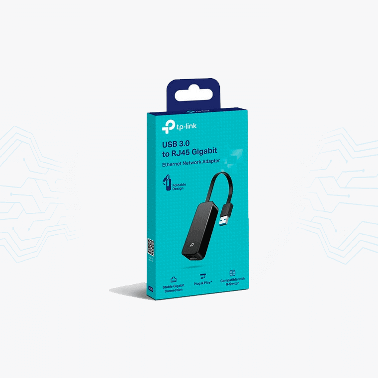 ADAPTADOR TP LINK USB 3.0 A RJ-45 GIGABIT UE306