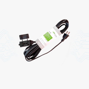 CABLE BS POWER EXTENSION 2X18AWG 10A 5M NEGRO