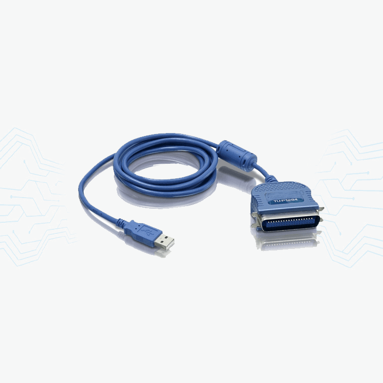CABLE IMPRESORA MATRICIAL 25P MACHO A 36P 2 METROS