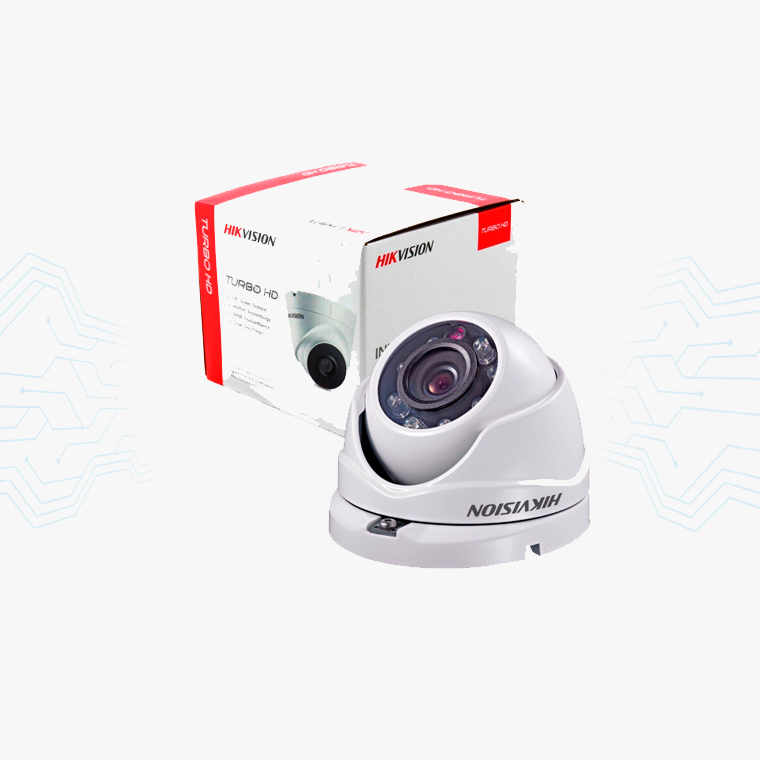 CAMARA SEGURIDAD HIKVISION DOMO PLASTICA 1080 MOD