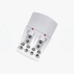 CARGADOR UNIVERSAL PARA BATERIA 9V PILA AA/AAA