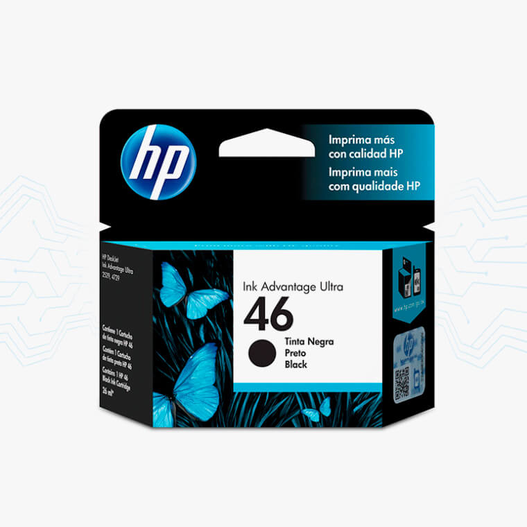 CARTUCHO HP 46 NEGRO