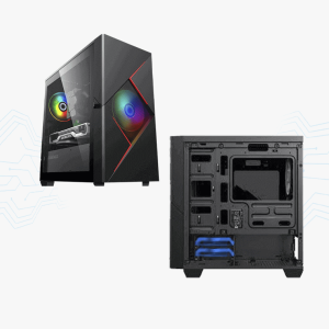 CASE GAMEMAX CYCLOPS BLACK-RED