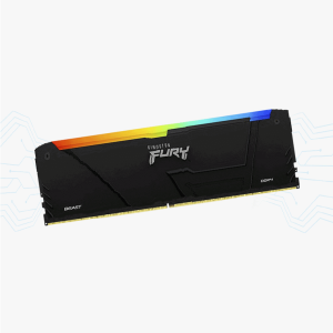 DIMM KINGSTON 16GB 3200MHZ DDR4 CL16 DIMM FURY BEAST RGB