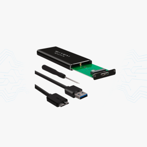 ENCLOUSER PARA DISCO SOLIDO M.2 USB 3.0 6GBPS