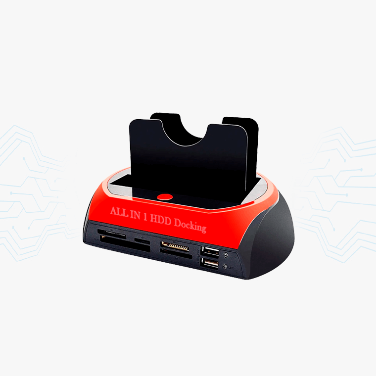LECTOR DE DISCO DURO DOCKING USB3.0 SATAIDE ANERA AE-DKU3AS