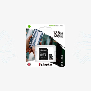 MICRO SD KINGSTON 128GB  C10 CARD