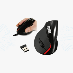 MOUSE ANERA ERGONOMICO WIRELESS RECARGABLE AE-MRV02