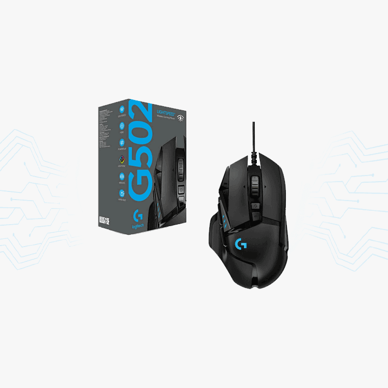MOUSE LOGITECH G502 HERO GAMING HIGH PERFOMANCE