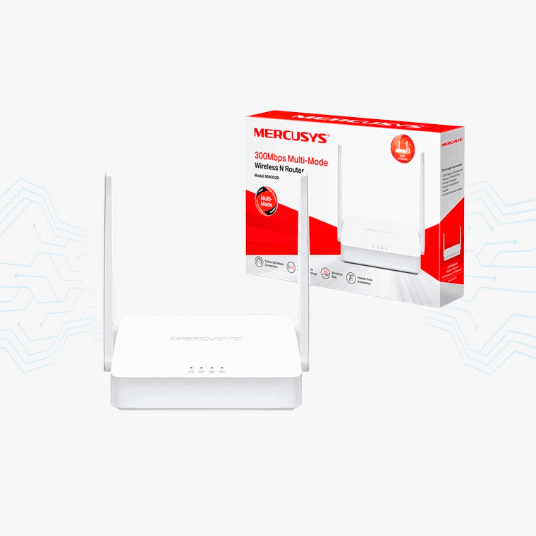 ROUTER MERCUSYS WIRELESS N 300MBPS MW302R