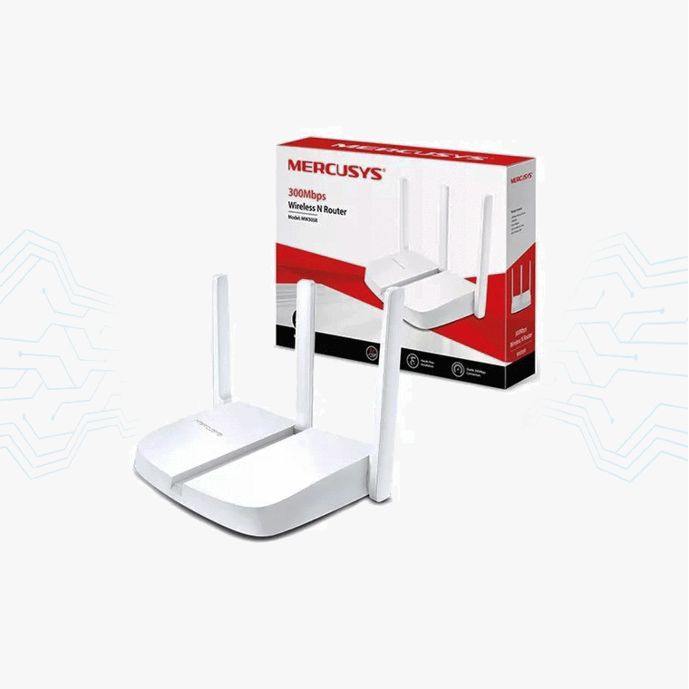 ROUTER MERCUSYS 300MBPS MW306R 3 ANTENAS
