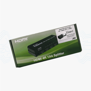 SPLITER HDMI 4 PUERTOS 4K X 2K ENERGIZADO C33017