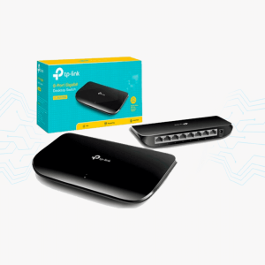 SWITCH DE MESA CON 8 PUERTOS10-100-1000MBPS TL-SG1008D