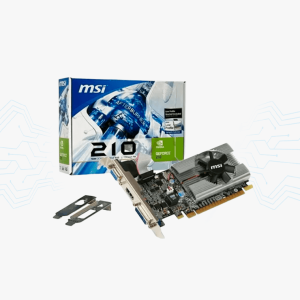 TARJETA DE VIDEO MSI GT-210 1 GB PCI-E 2.0 DDR3 DIRECTX 10