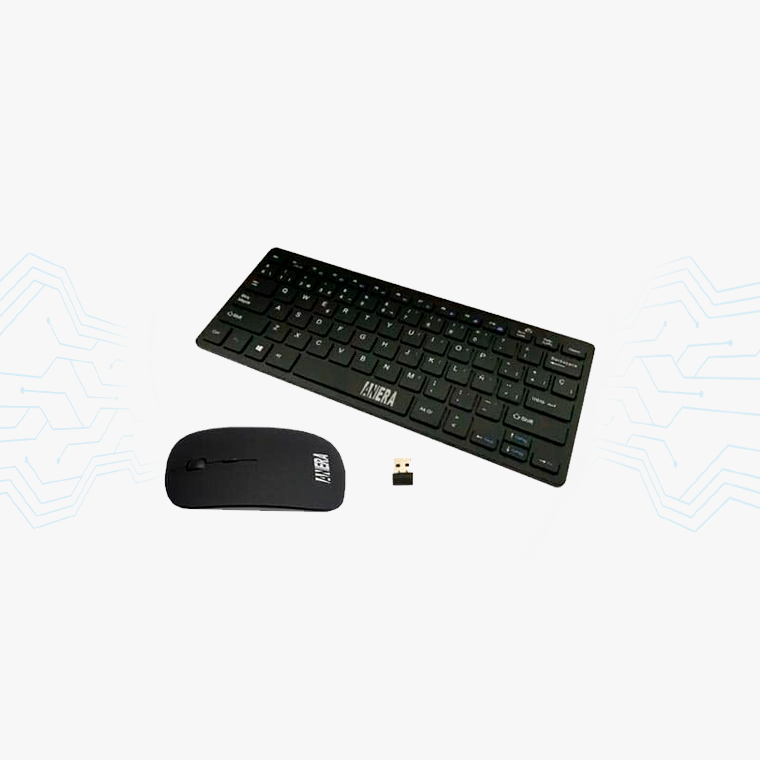 TECLADO MOUSE COMBO INALAMBRICO ANERA
