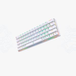 TECLADO REDRAGON MODELO K630W-RGB/DUST PROOF CAFE