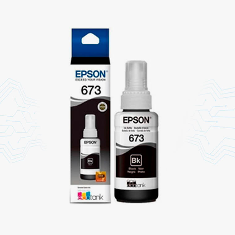 TINTA EPSON 673  PARA EPSON L800 BLACK