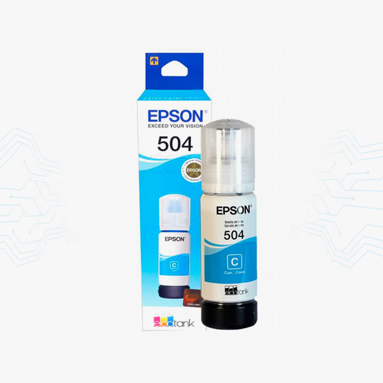 TINTA EPSON ORIGINAL 504 AZUL T504220-AL