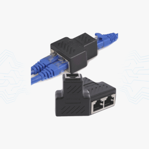 UNION RJ45 A 2 SALIDAS LAN P05244