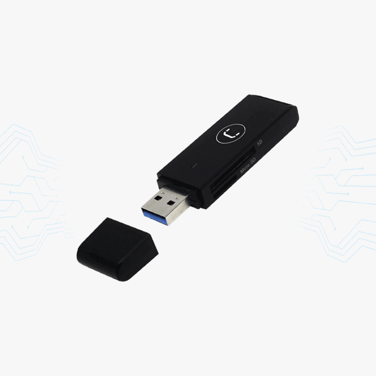 LECTOR DE MEMORIA MICRO SD UNNO TEKNO EXTERNO USB 3.0