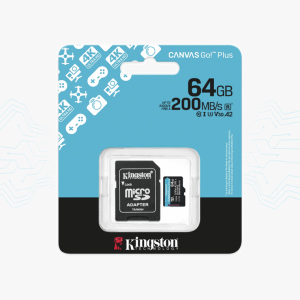 MICRO SD KINGSTON 64GB CANVAS GO PLUS