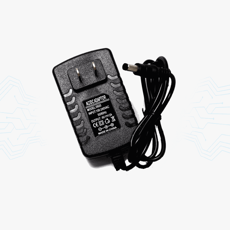 ADAPTADOR DE VOLTAJE BS 9V 2AMP 5.5 2.1MM A05117