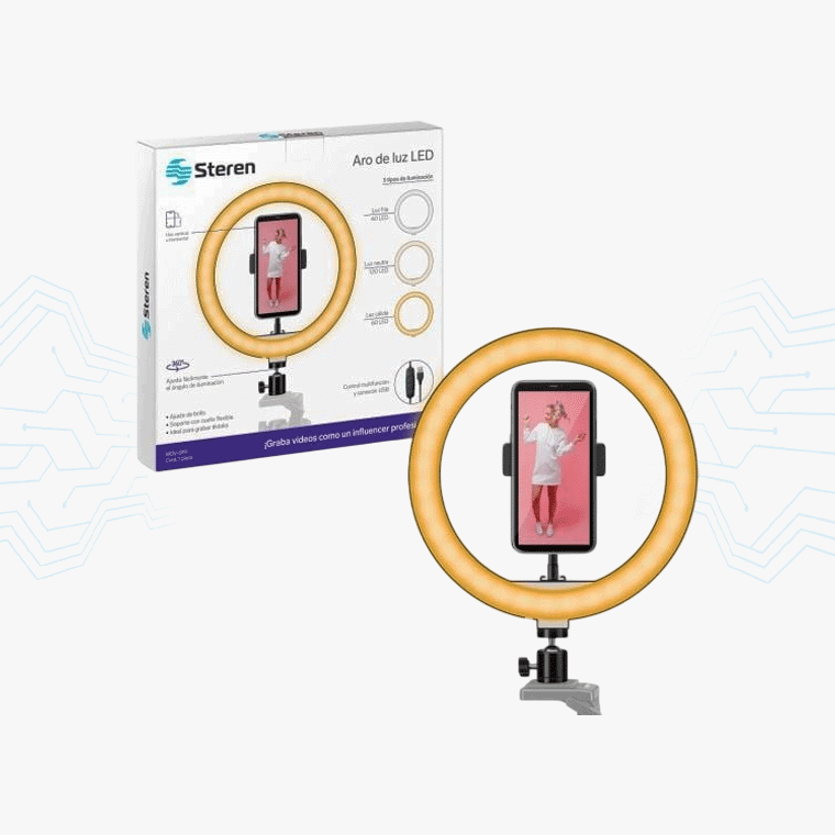 ARO DE LUZ LED STEREN 3 TONOS