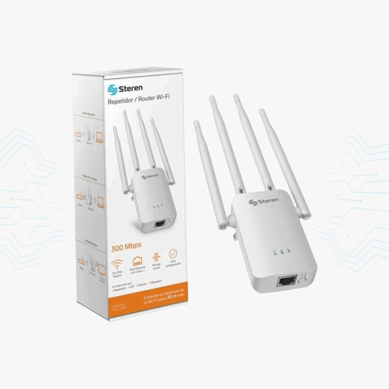 EXTENSOR DE RANGO STEREN 300MBPS