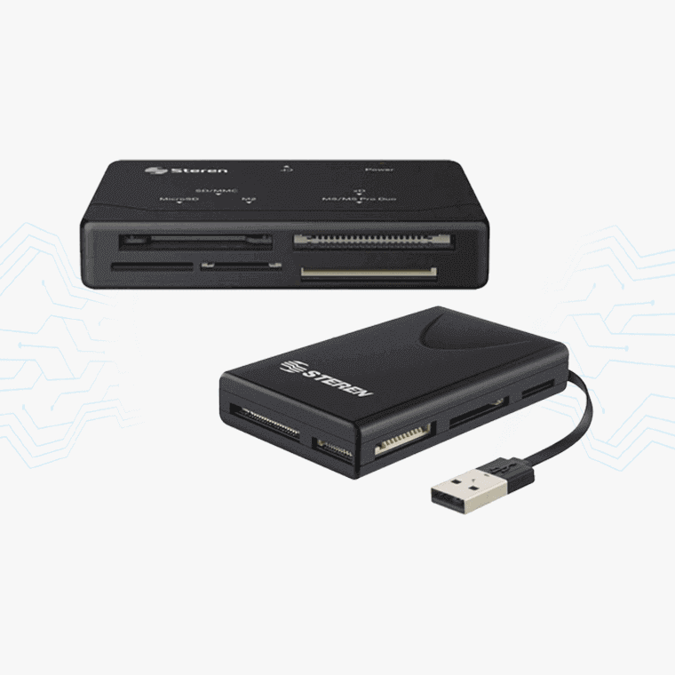 LECTOR DE TARJETA STEREN USB-680 SD