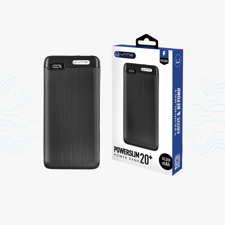 POWER BANK UNNO TEKNO 20000MAH