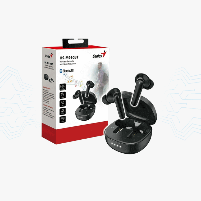 AURICULAR WIRELESS GENIUS HS-M910BT