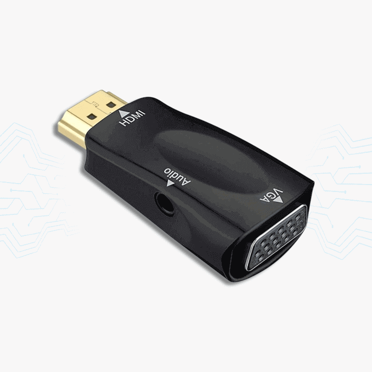 CONVERTIDOR HDMI A VGA TIPO FLASH BLISTER
