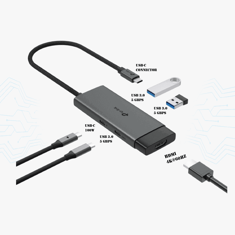 HUB TP-LINK UH5020C USB TIPO-C