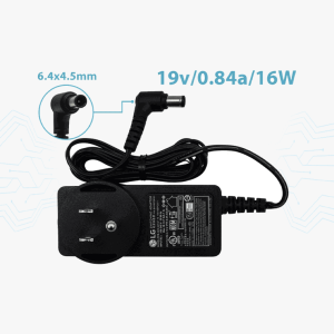 CARGADOR MONITOR LG 19V 0.84A