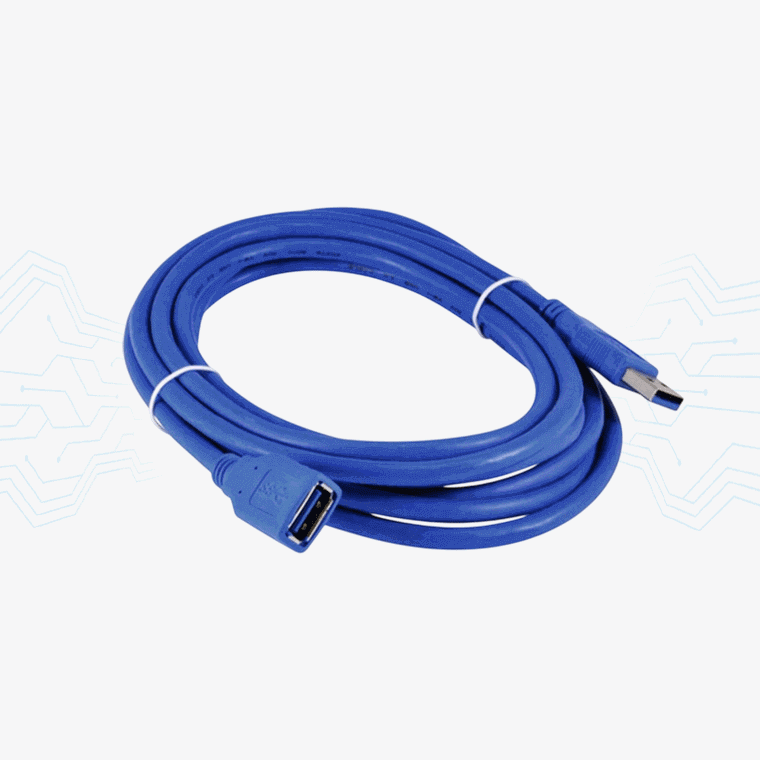 CABLE EXTENSION MACHO A HEMBRA 3M