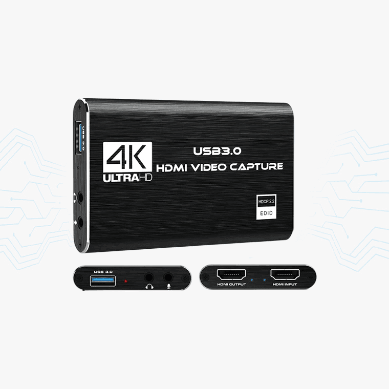CAPTURADORA DE VIDEO HDMI 4K