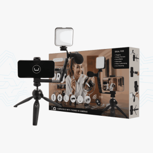 KIT PARA INFLUENCER UNNO TEKNO PRO BLOGGING KIT PH1902BK