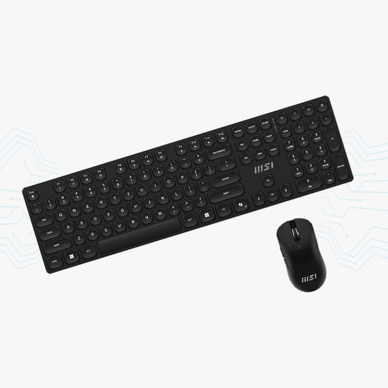 COMBO TECLADO Y MOUSE MSI K210 FORGE