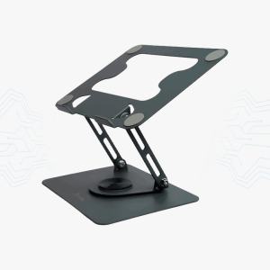 SOPORTE LAPTOP Y TABLET GIRATORIO 360G METALICO BY0471