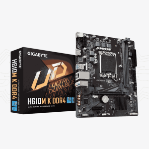 MOTHERBOARD GIGABYTE H610M K DDR4 MICRO ATX/ LGA1700/ USB3.2/ HDMI/ M.2 SUPORT 14th/13th/12th Gen